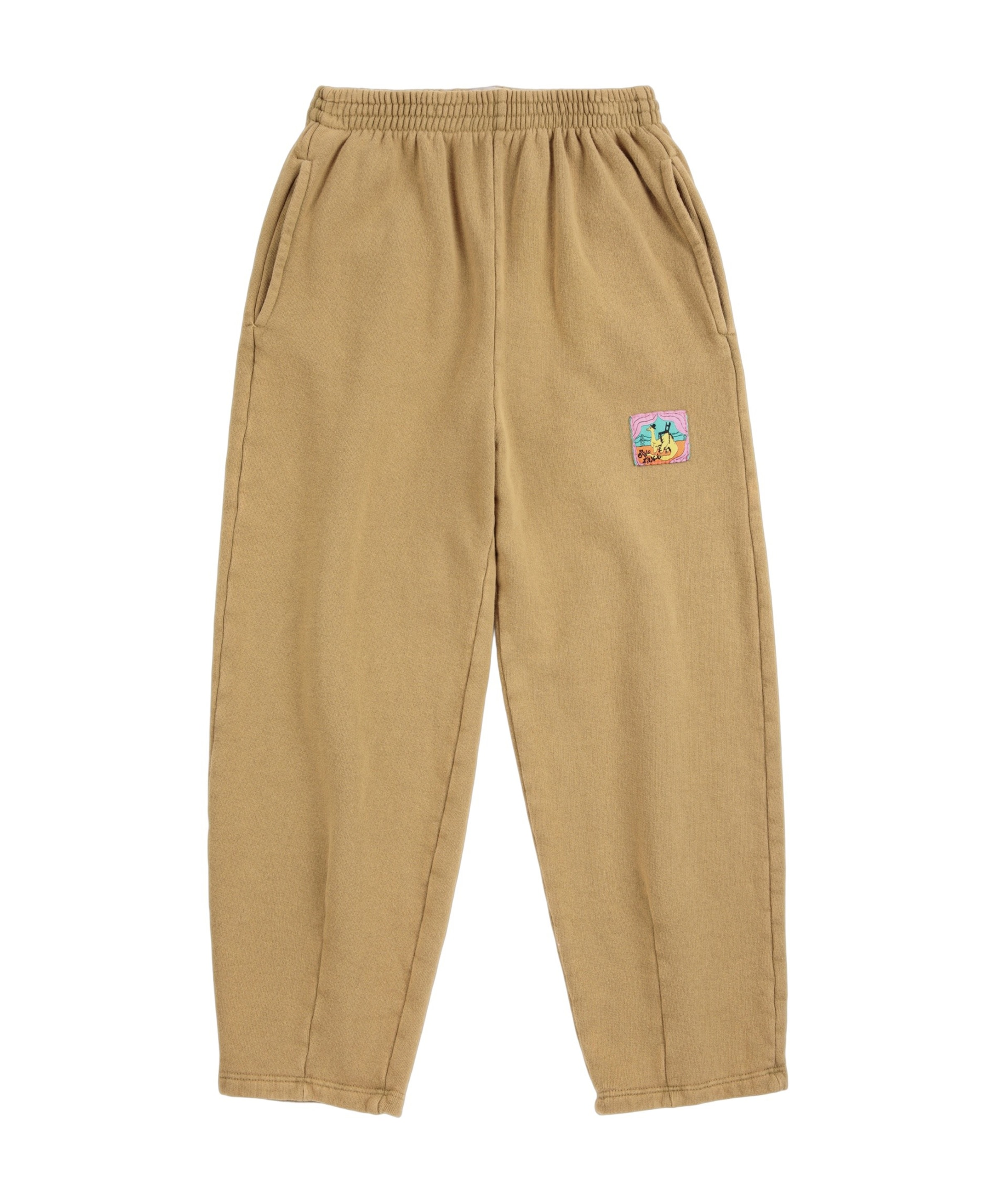 Bobo Choses Taxi Saurus Tag Cocoon Jogging jongens broek beige