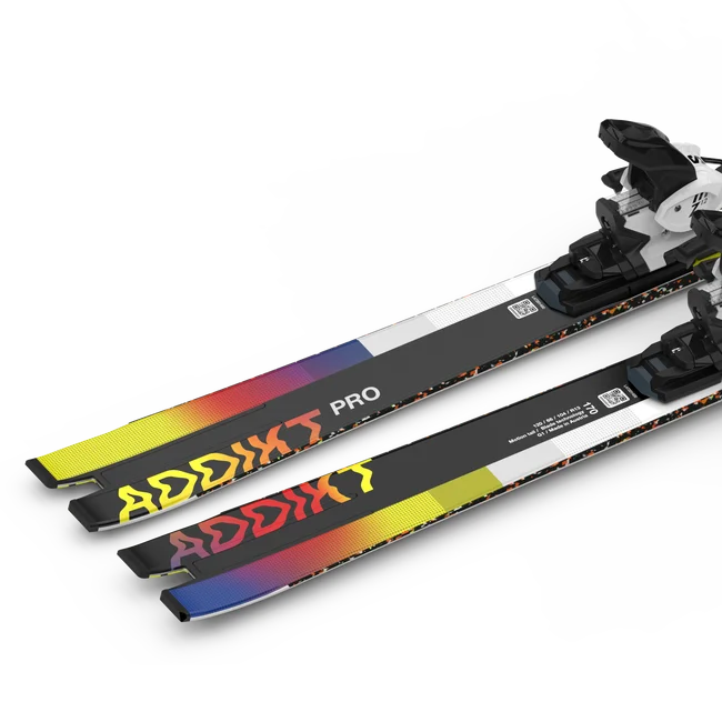 ADDIKT PRO (and Z12)  Pisten-Ski-Set, Unisex White/Black/SafetyYellow