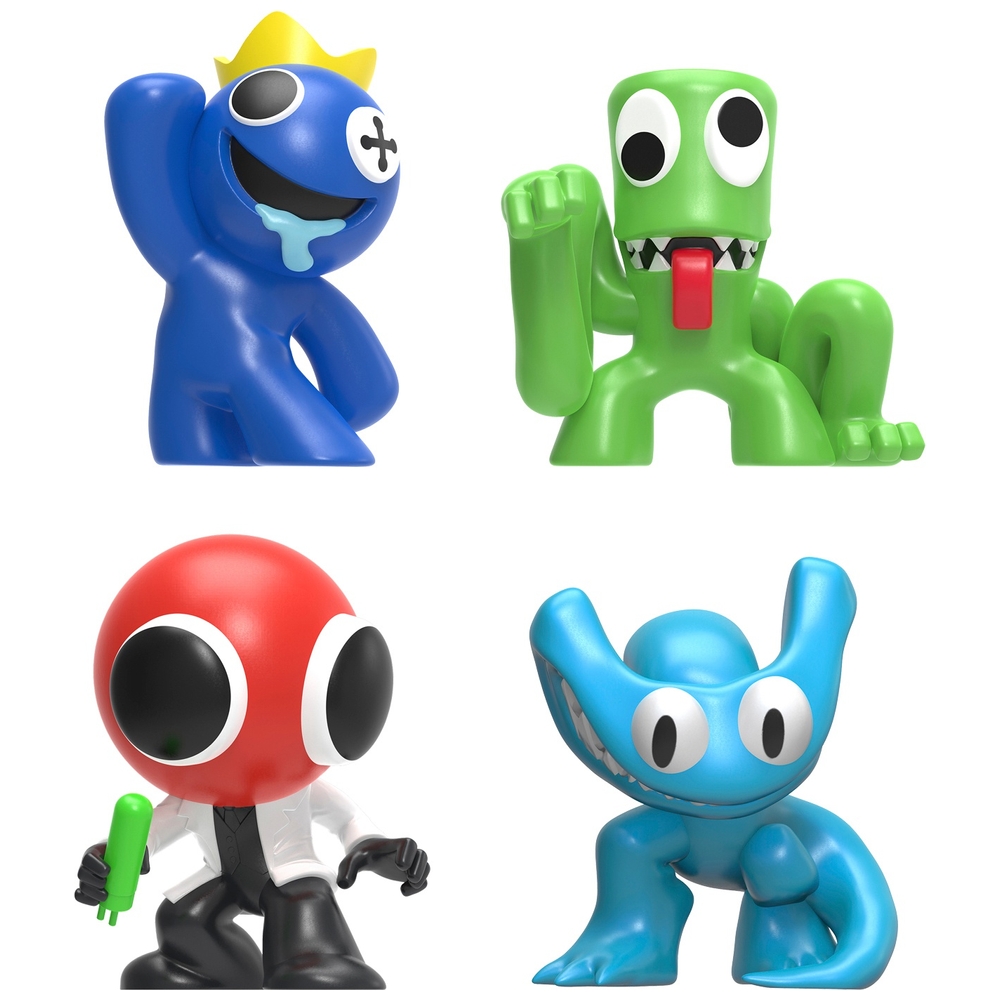 Rainbow Friends Schulbus Minifiguren 8er-Pack