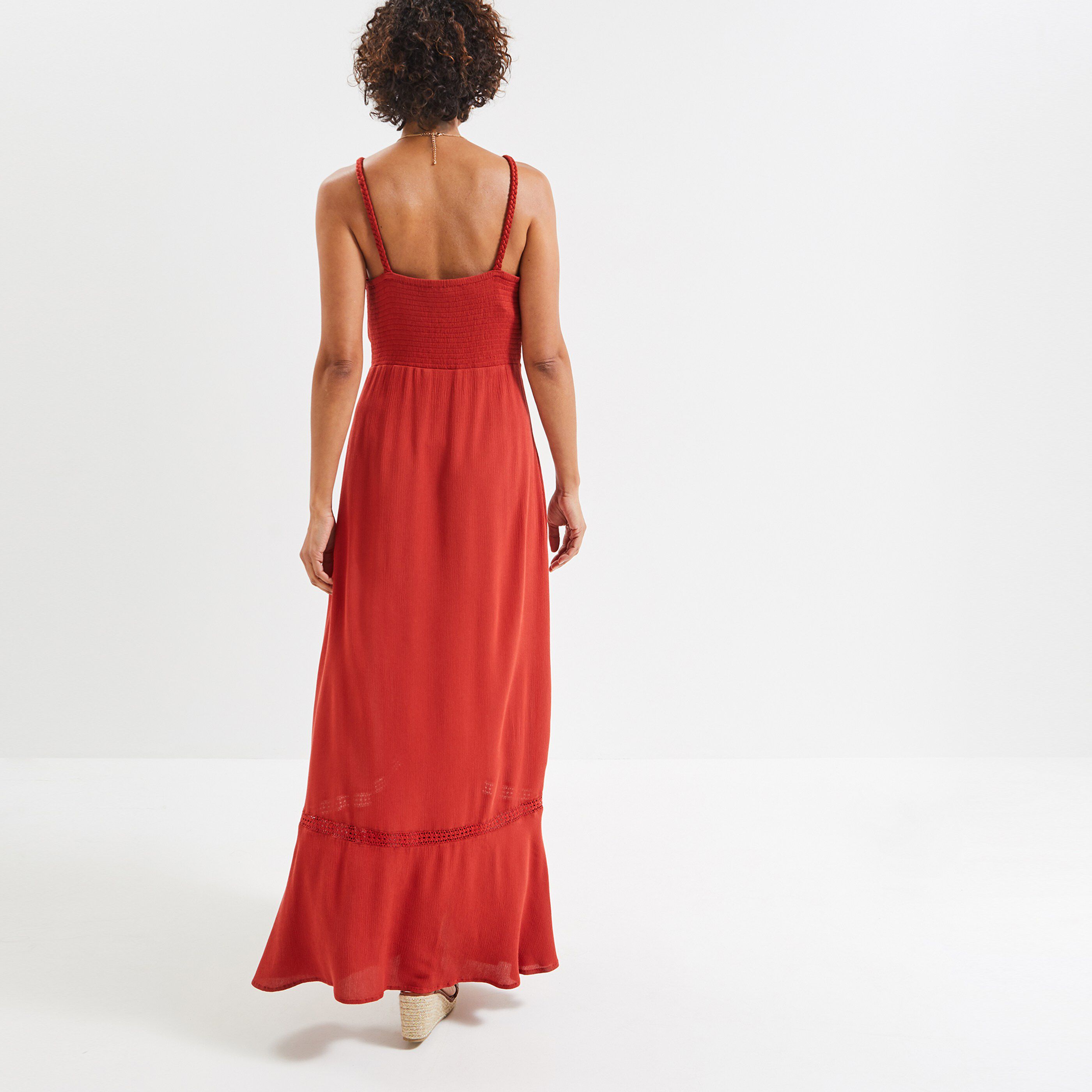 Robe longue femme - TERRACOTTA