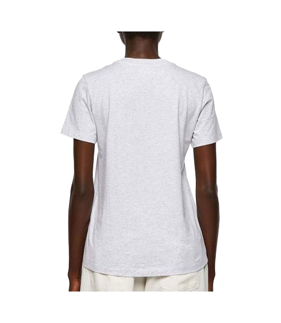 T-shirt Gris Chiné Femme Diesel Sily