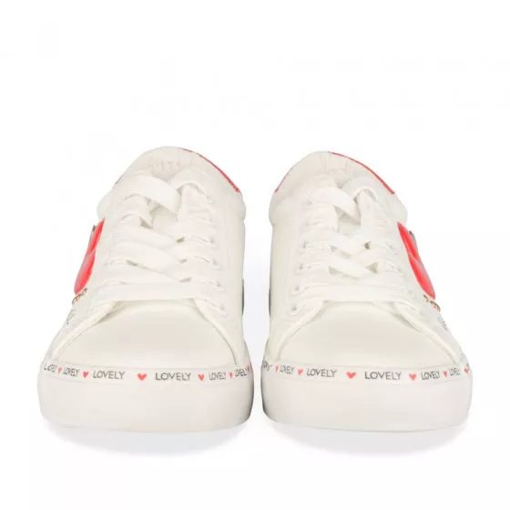 Baskets BLANC LITTLE LOLITA