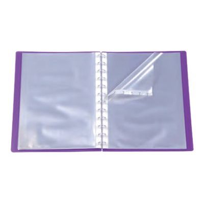 Viquel Propyglass Geode - Porte vues personnalisable à pochettes repositionnables - 60 vues - A4 - disponible dans différentes couleurs