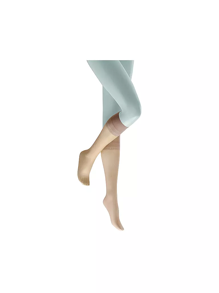 HUDSON Kniestrümpfe GLAMOUR teint beige