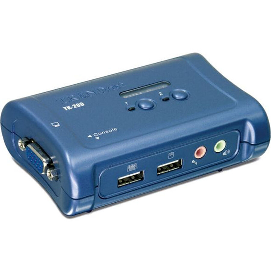 TrendNet TK-209K - KVM 2 ports VGA/USB/Audio