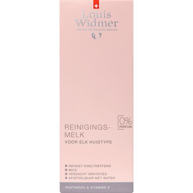 Louis Widmer Reinigingsmelk Zonder Parfum 200 ML