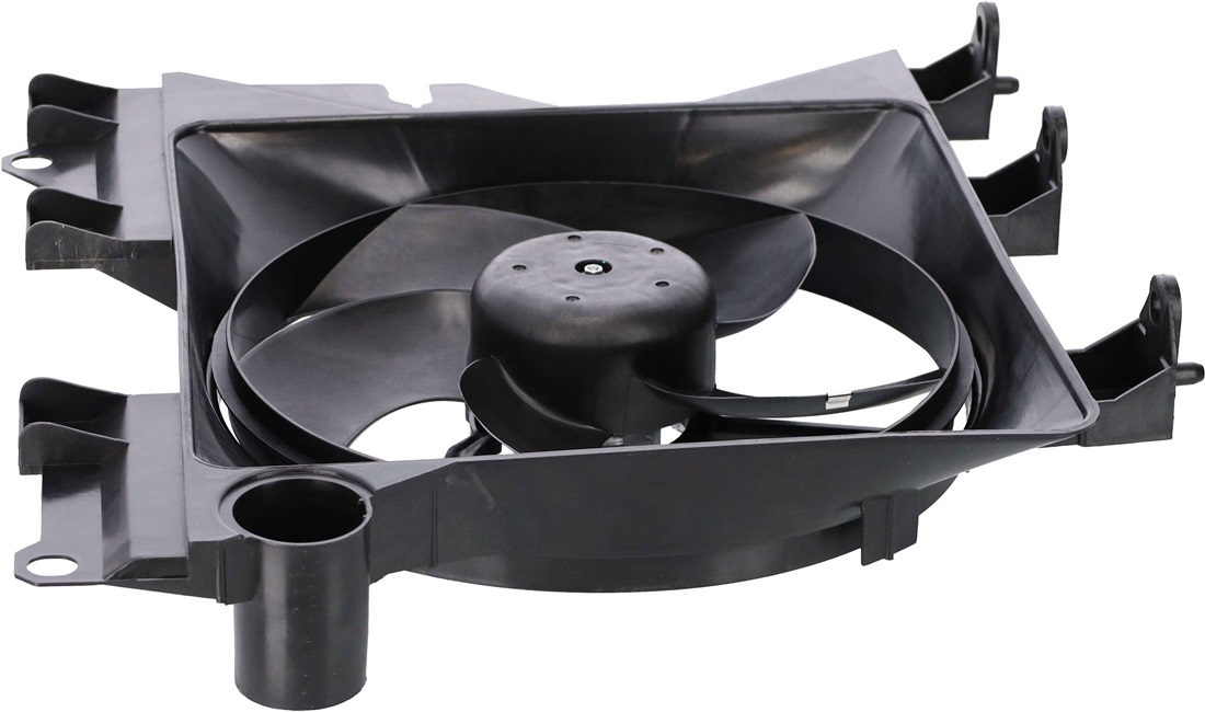 Ventilator, motorkøling