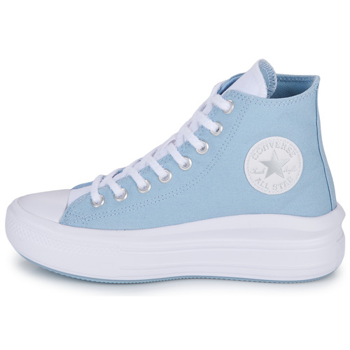 Converse - CHUCK TAYLOR ALL STAR MOVE CX PLATFORM HI - Bleu / Blanc