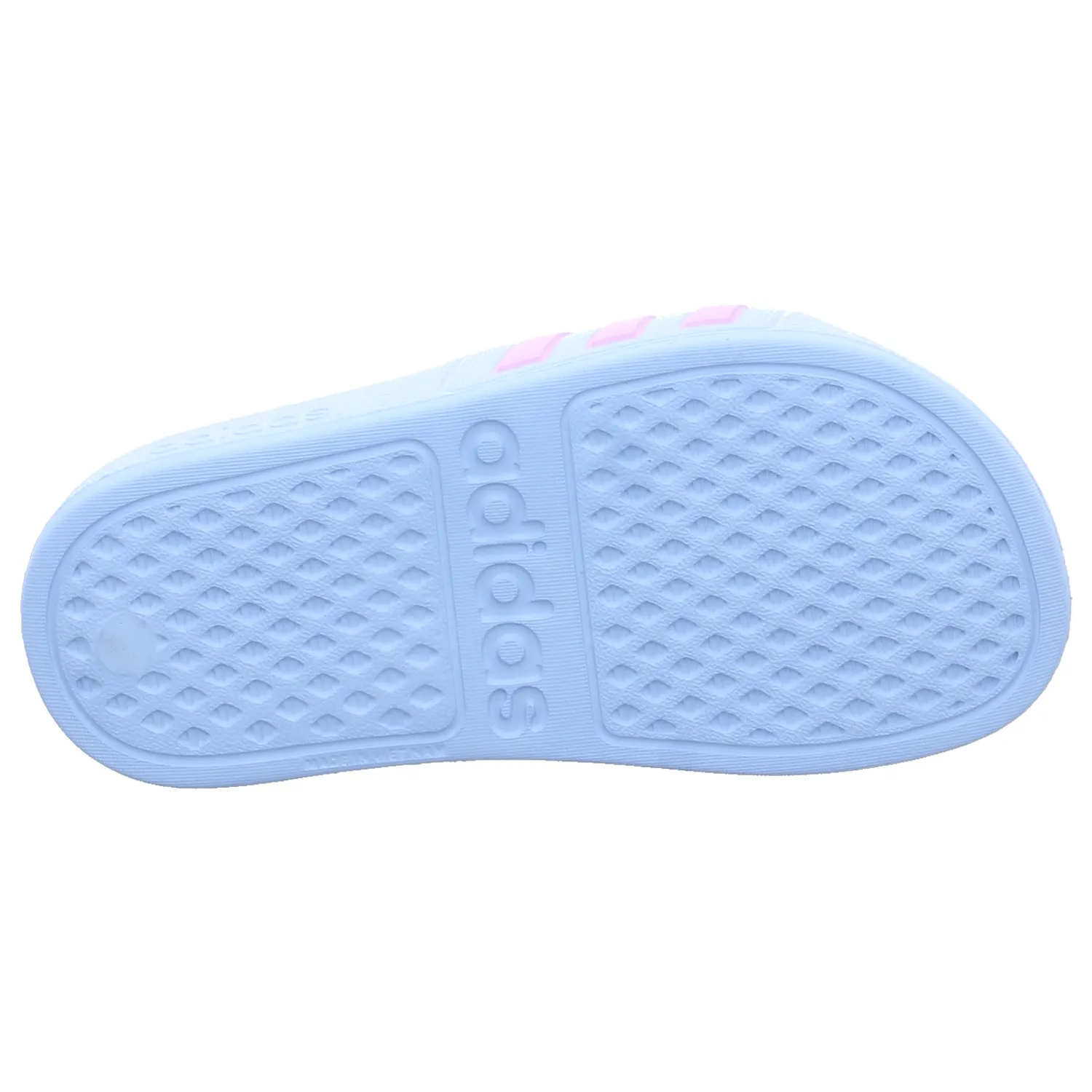ADIDAS Badeschuhe Kinder Hellblau Synthetik