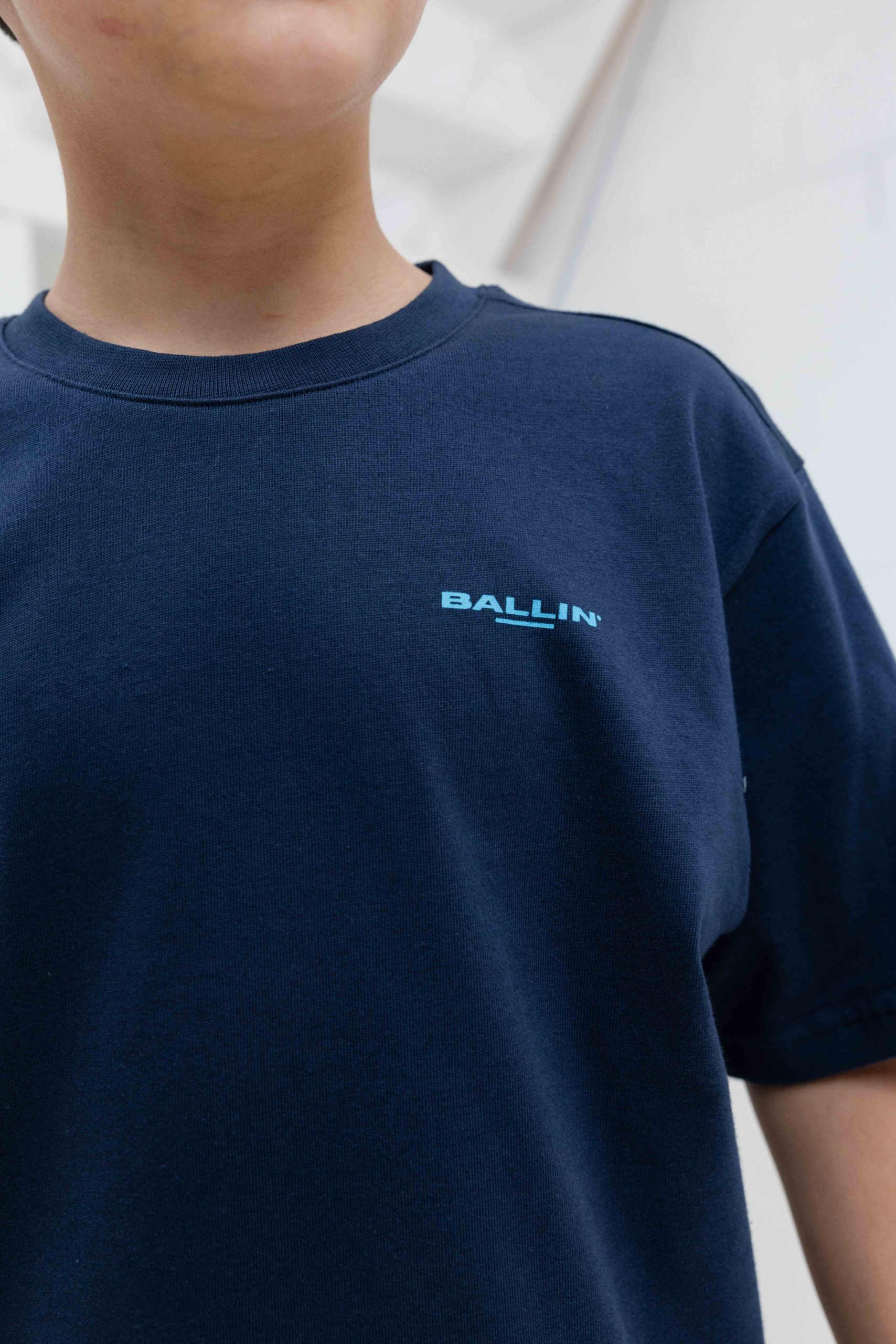 Ballin Amsterdam Coral Overload T-Shirt Kids Donkerblauw
