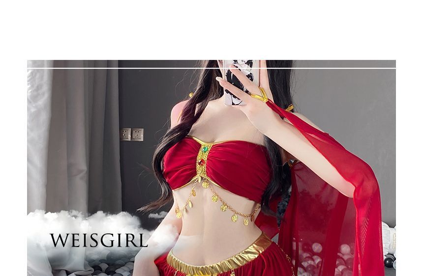 Lacey Angel - Arabische danseres cosplay kostuumset