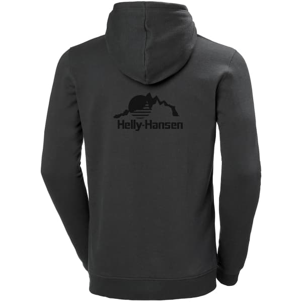 Sweatshirt HELLY HANSEN NORD GRAPHIC PULL OVER HOODIE EBONY 2
