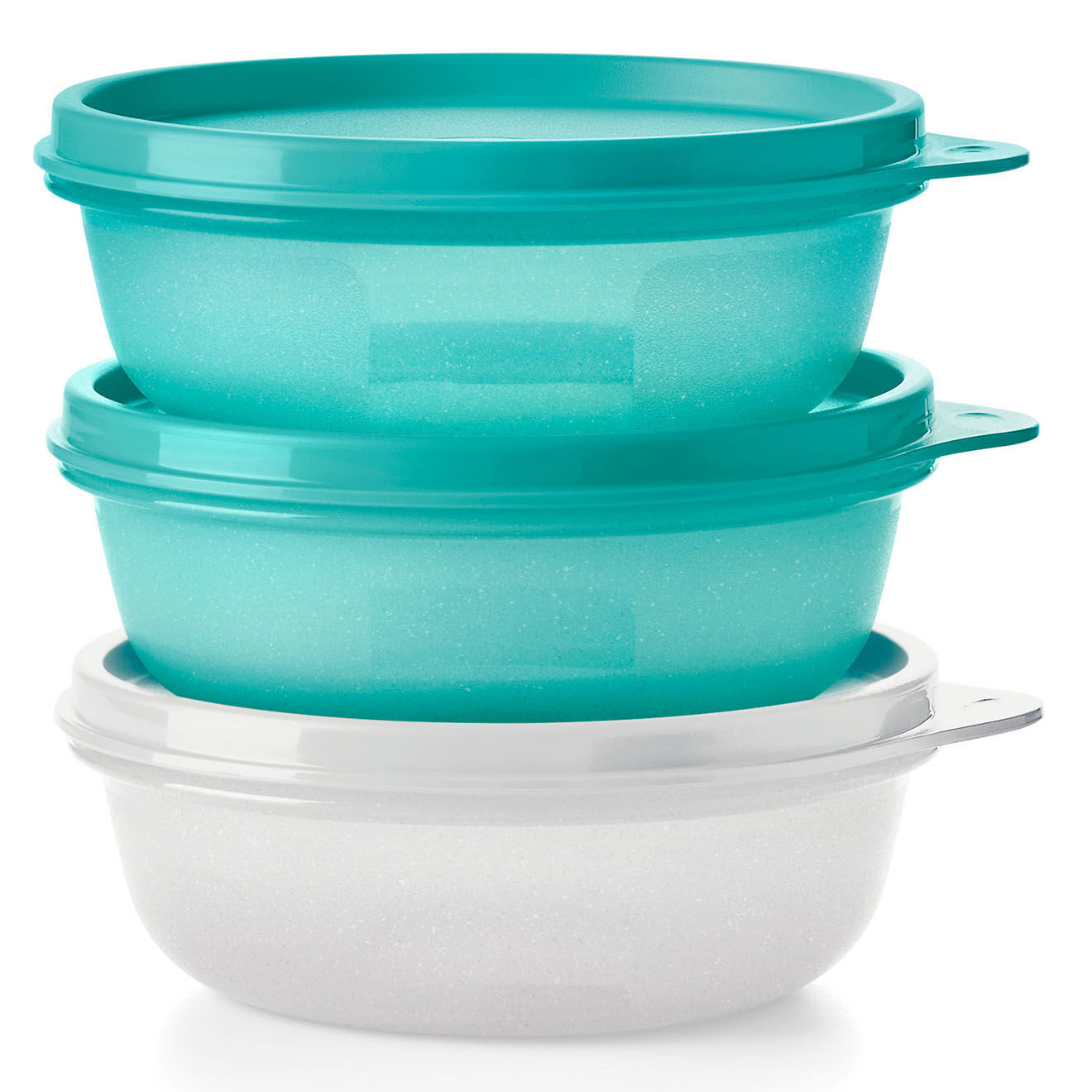 Tupperware 3 Boites de conservation bleu clair - 300ml