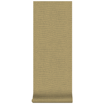 Vliesbehang Animal print zand 118154
