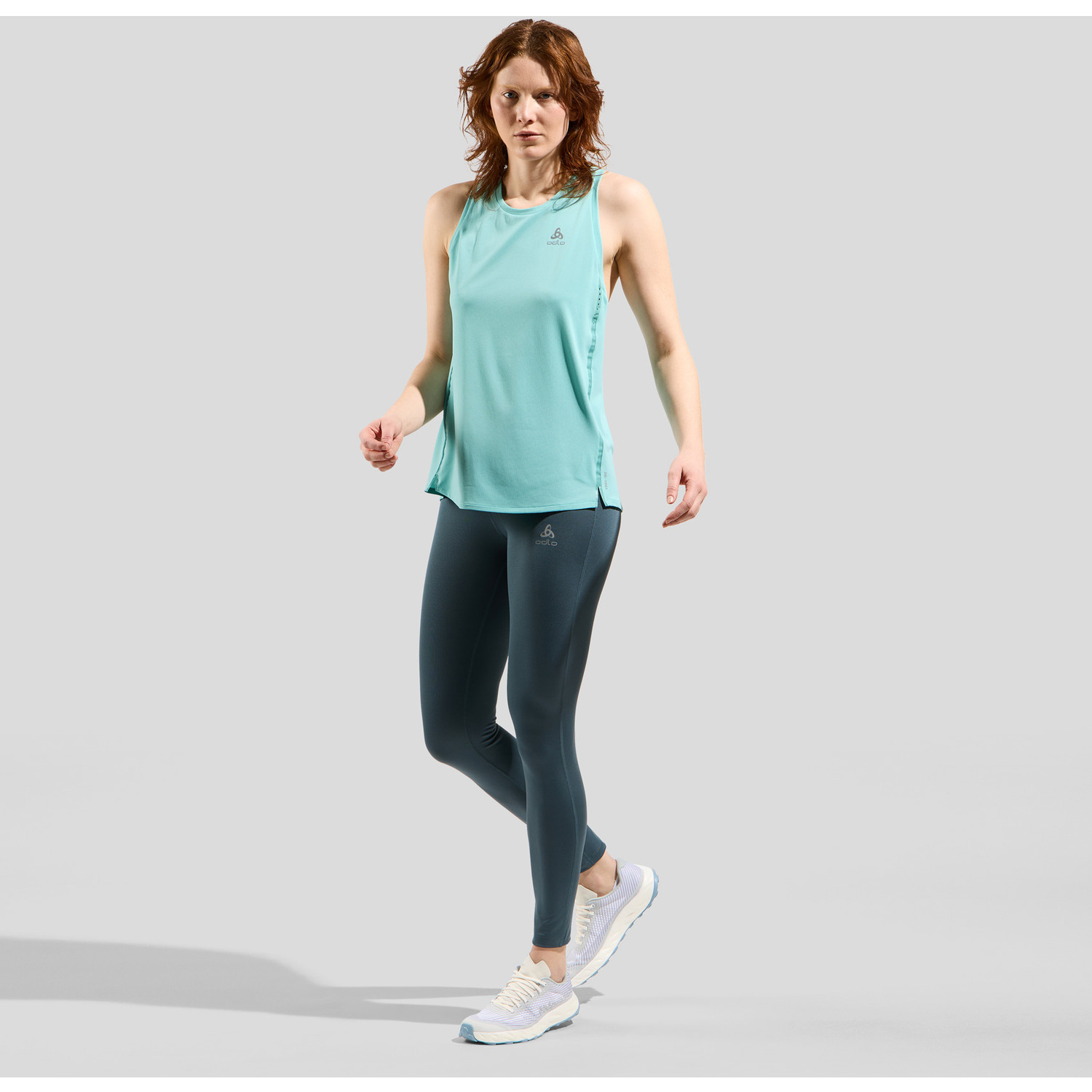 Odlo ZeroWeight Crew Neck Chilltec Singlet Dames