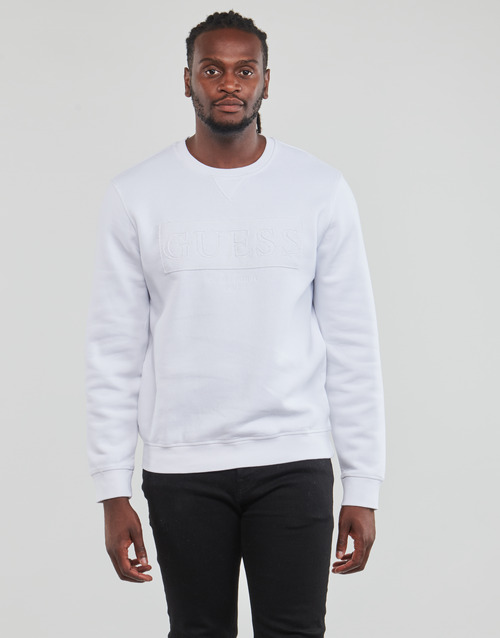Guess - BEAU CN SWEATSHIRT - Blanc