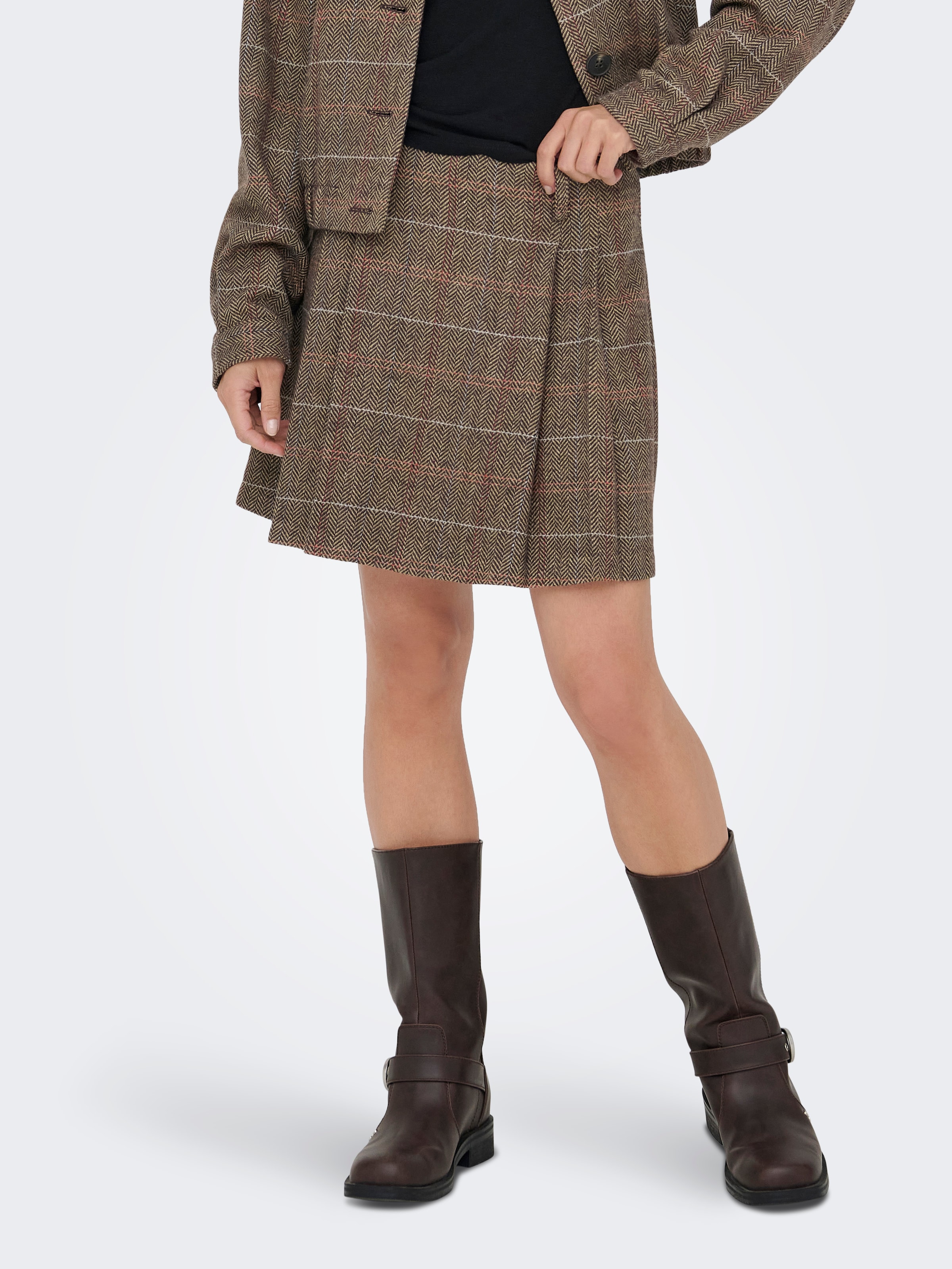 ONLY Karorock »ONLRICCA LIFE CHECK MW SKIRT OTW«