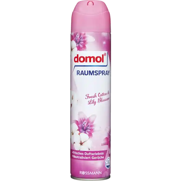 Raumspray Fresh Cotton & Lily Blossom