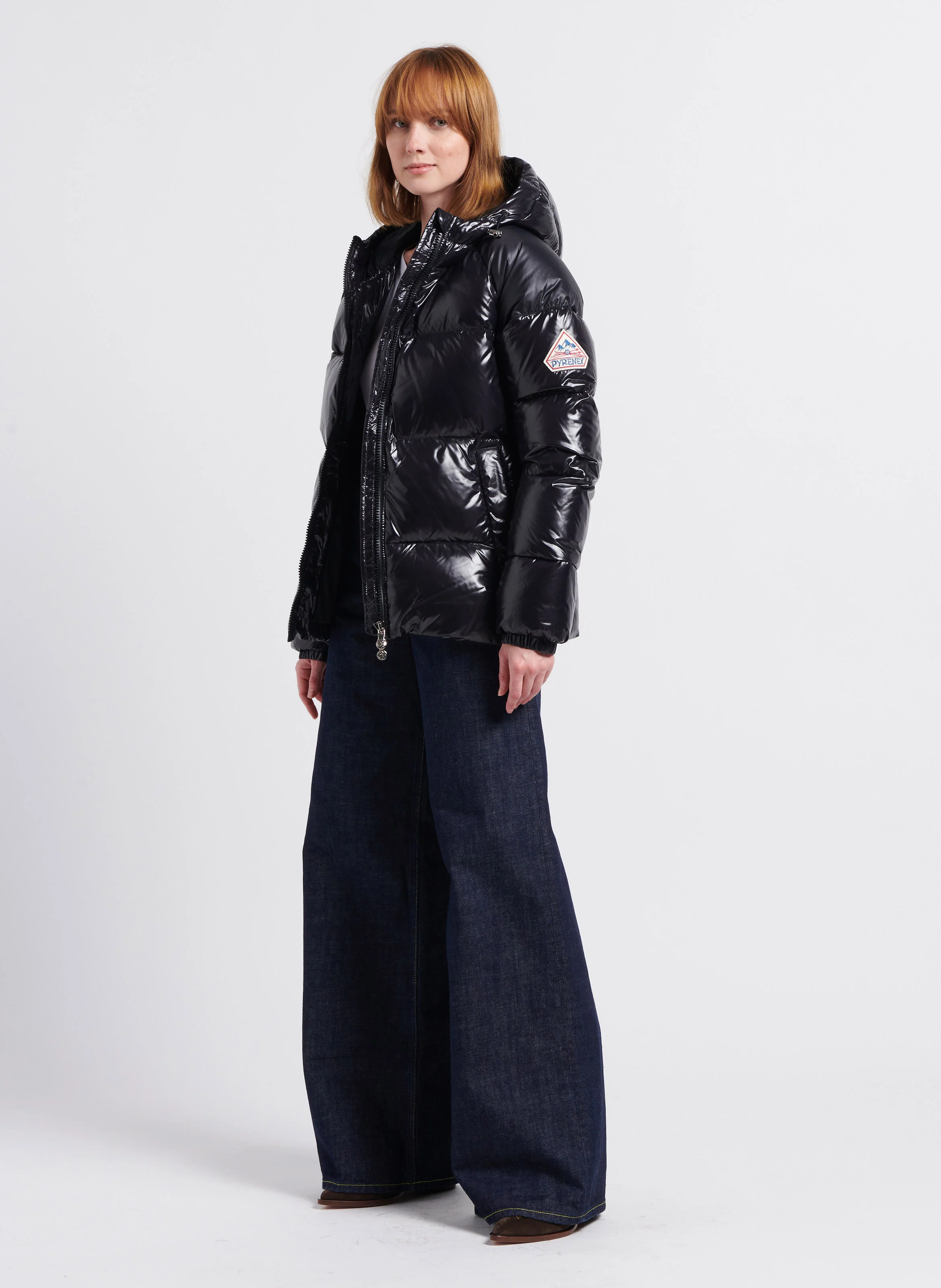 PARKER - Jean large taille haute | Bleu