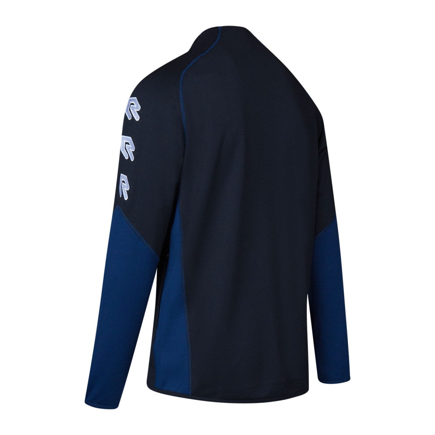 Robey Performance Full-Zip Trainingsjack Zwart Donkerblauw