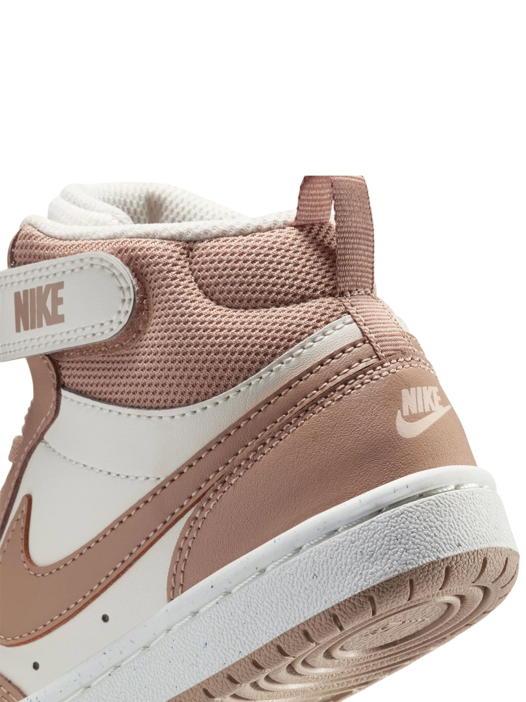 Natural Hemp Pale Ivory - Nike - Junior Court Borough halfhoge sneakers