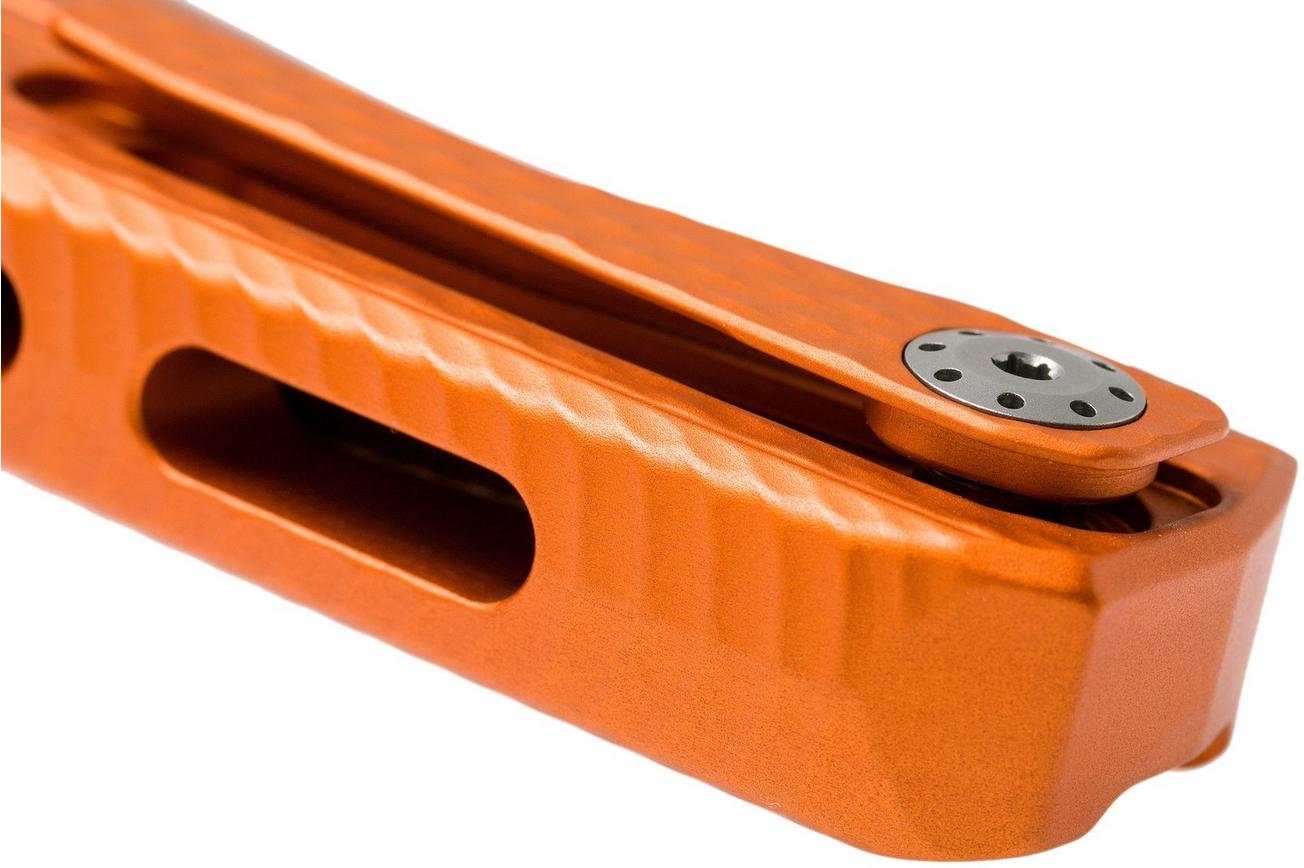 LionSteel ROK Satin Orange Aluminium ROK A OS zakmes