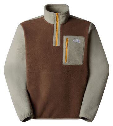 Polaire The North Face Yumiori 1/4 Zip Marron