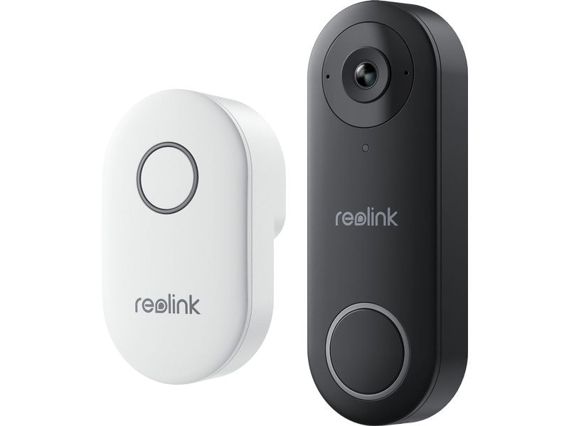 Reolink IP Türstation D340W 2K Smarte 2K  WiFi kabelgebundene Video-Türklingel mit Chime