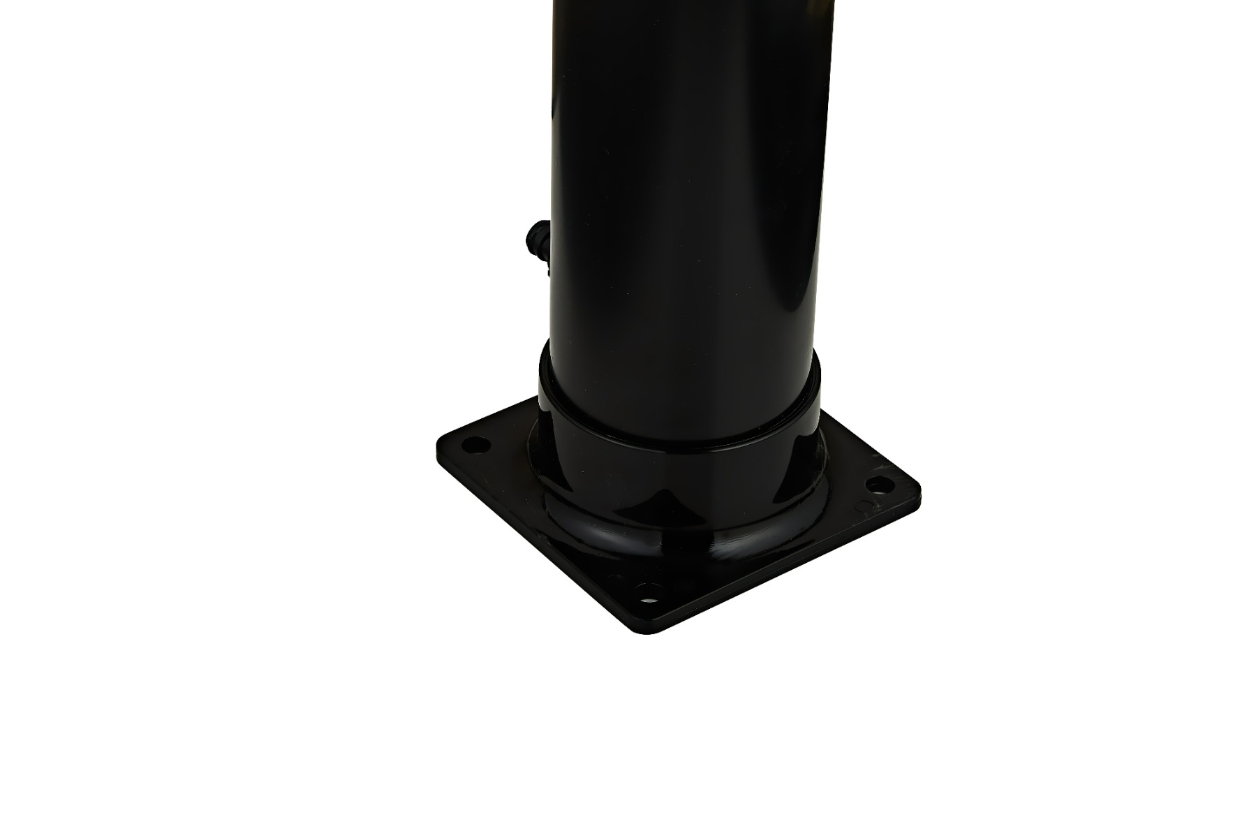 Badstuber Granite buitendouche met mengkraan 214cm zwart