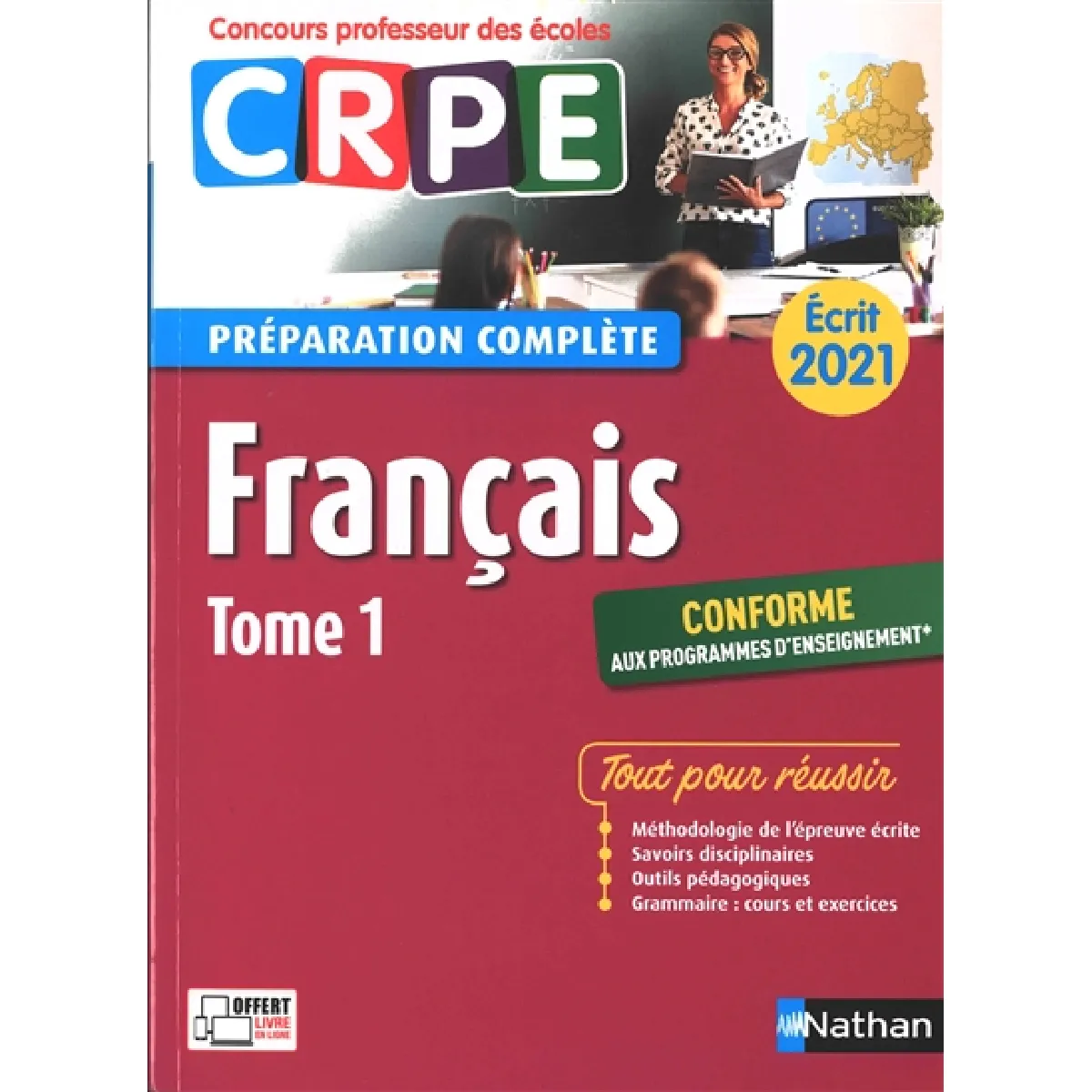 Français : CRPE, préparation complète : écrit 2021. Vol. 1 · Occasion