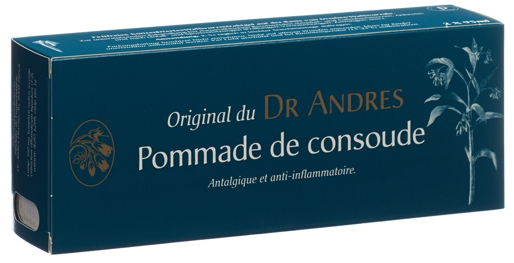 ANDRES Wallwurz Salbe<br>2 × 95 ml, Tube, Gel