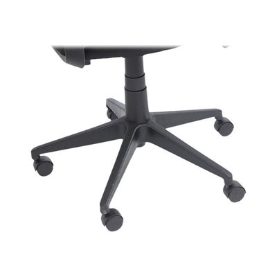 Fauteuil de bureau LIBERTY 02 - accoudoirs fixes - appui-tête réglable - noir et rouge