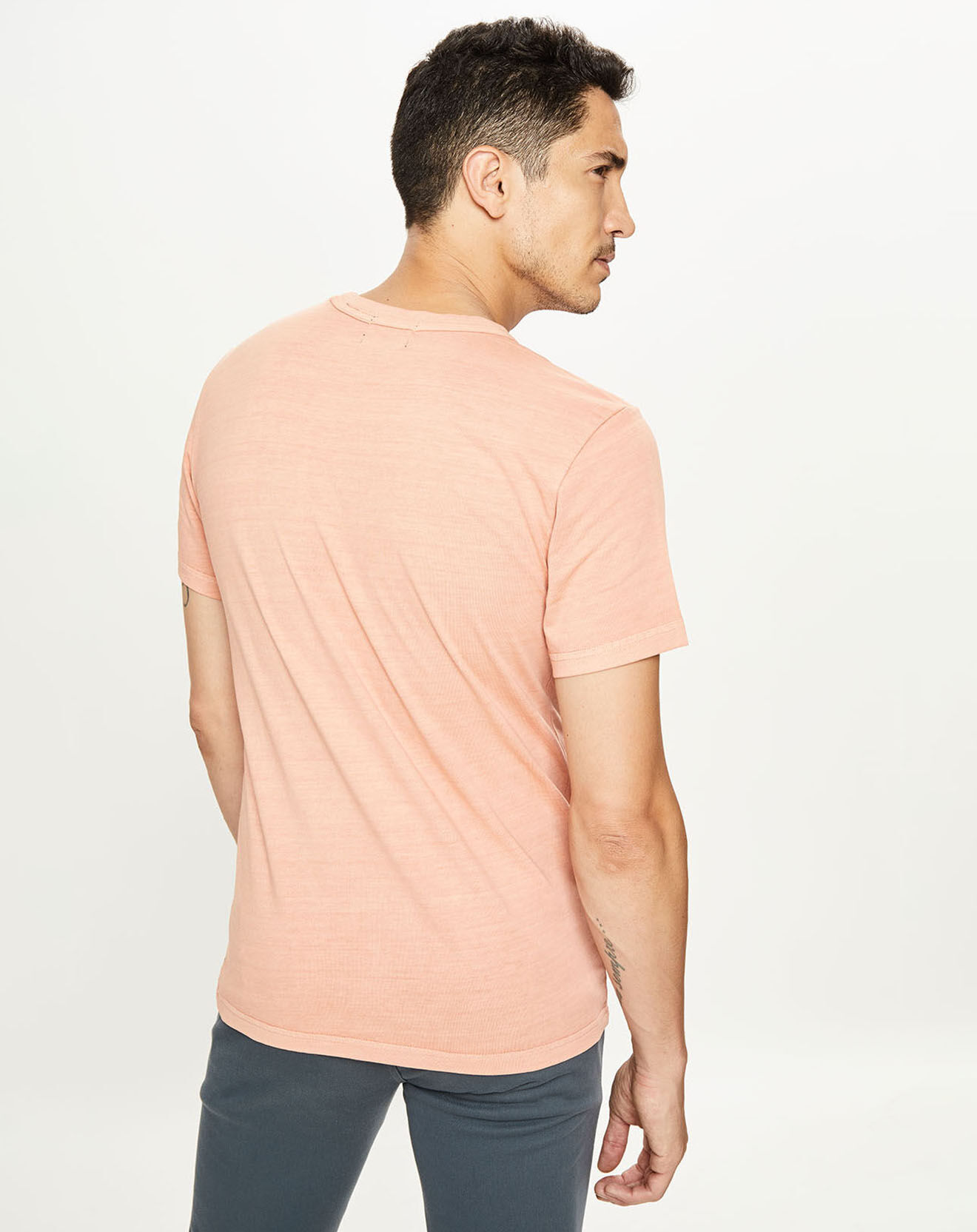 Dockers T-Shirt 100% Coton Bio Icon pêche