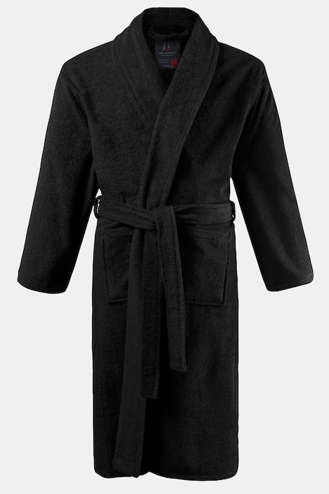 Bademantel, Homewear, Schalkragen, Frottee, bis 8XL