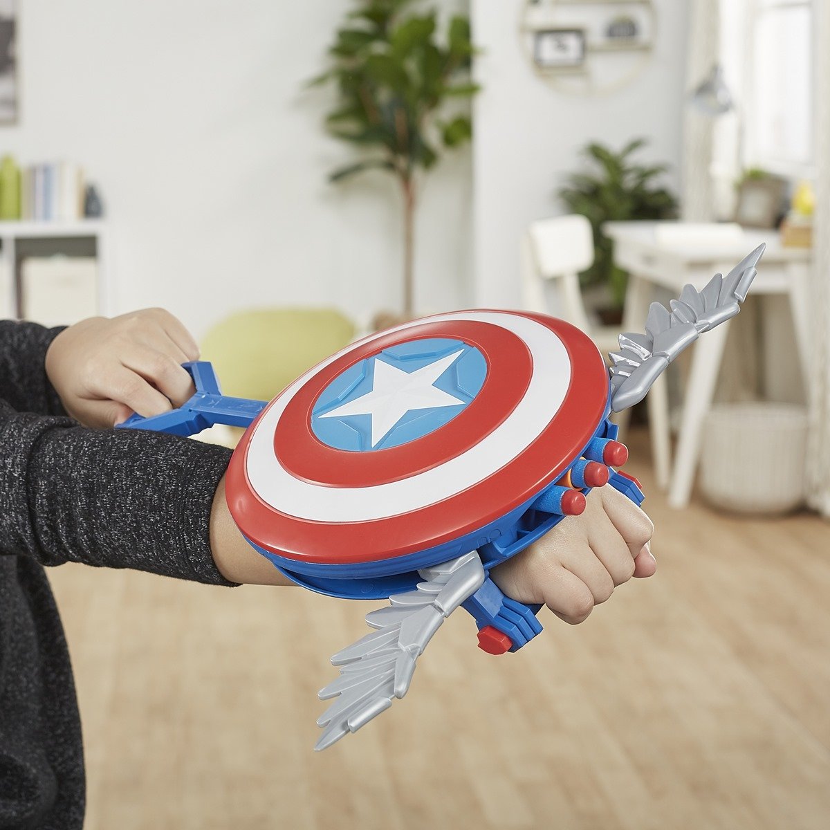 Lance fléchettes Mech Strike Captain America