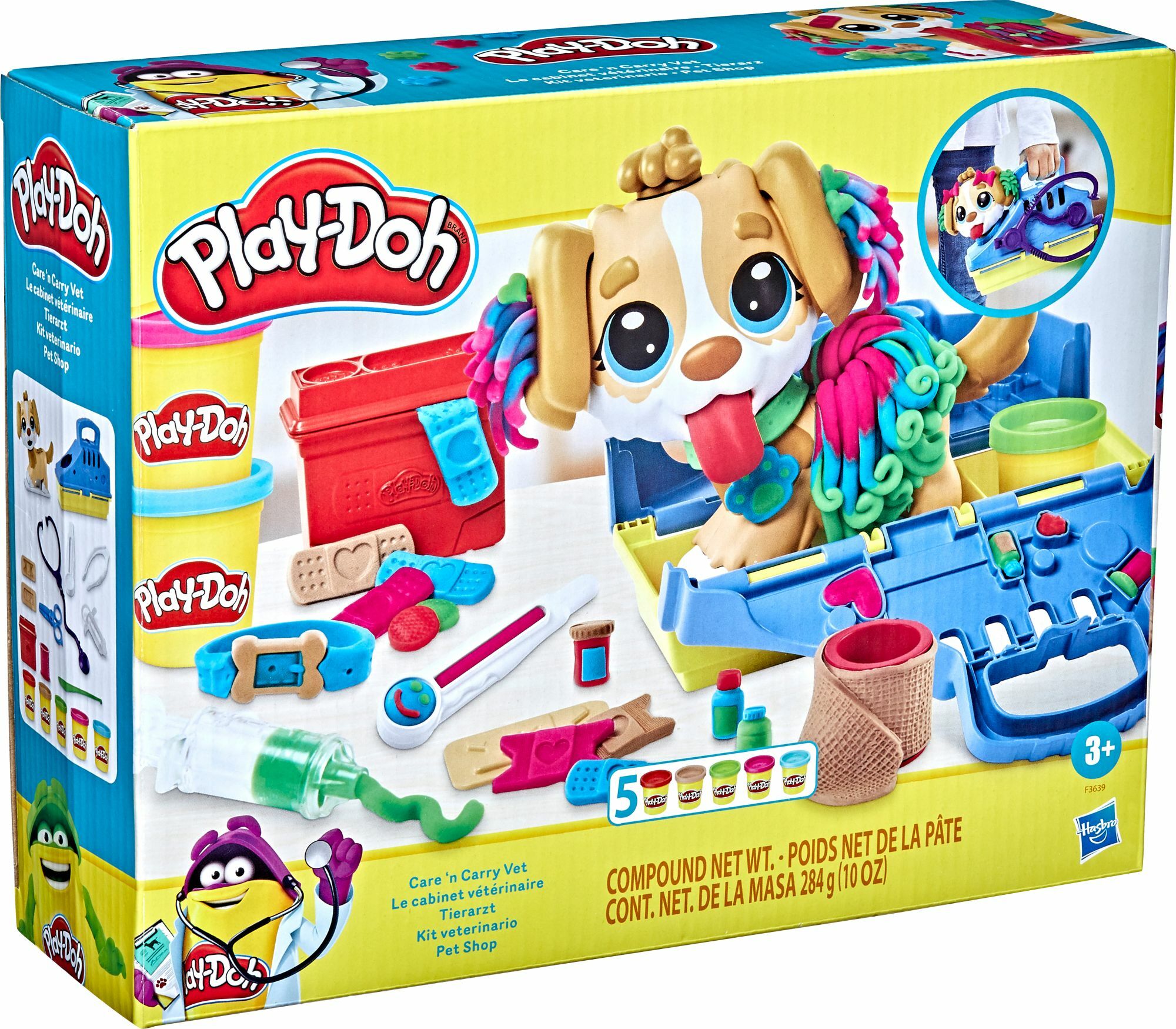 Play-Doh PD Tierarzt Knetset