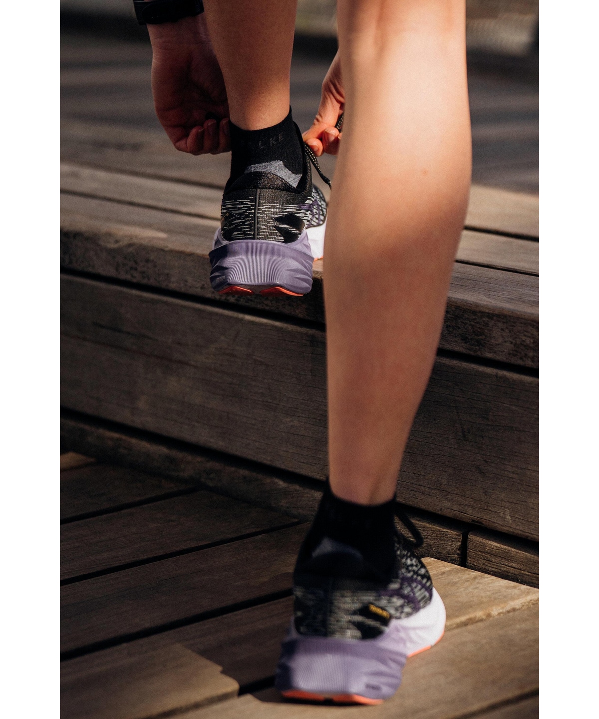 FALKE RU4 Endurance Cool, Short Dame, Løpesokker<br>Løpesokker