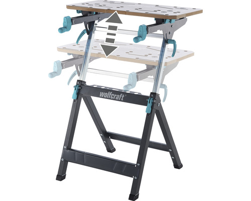 Wolfcraft MASTER 750 universele klemtafel