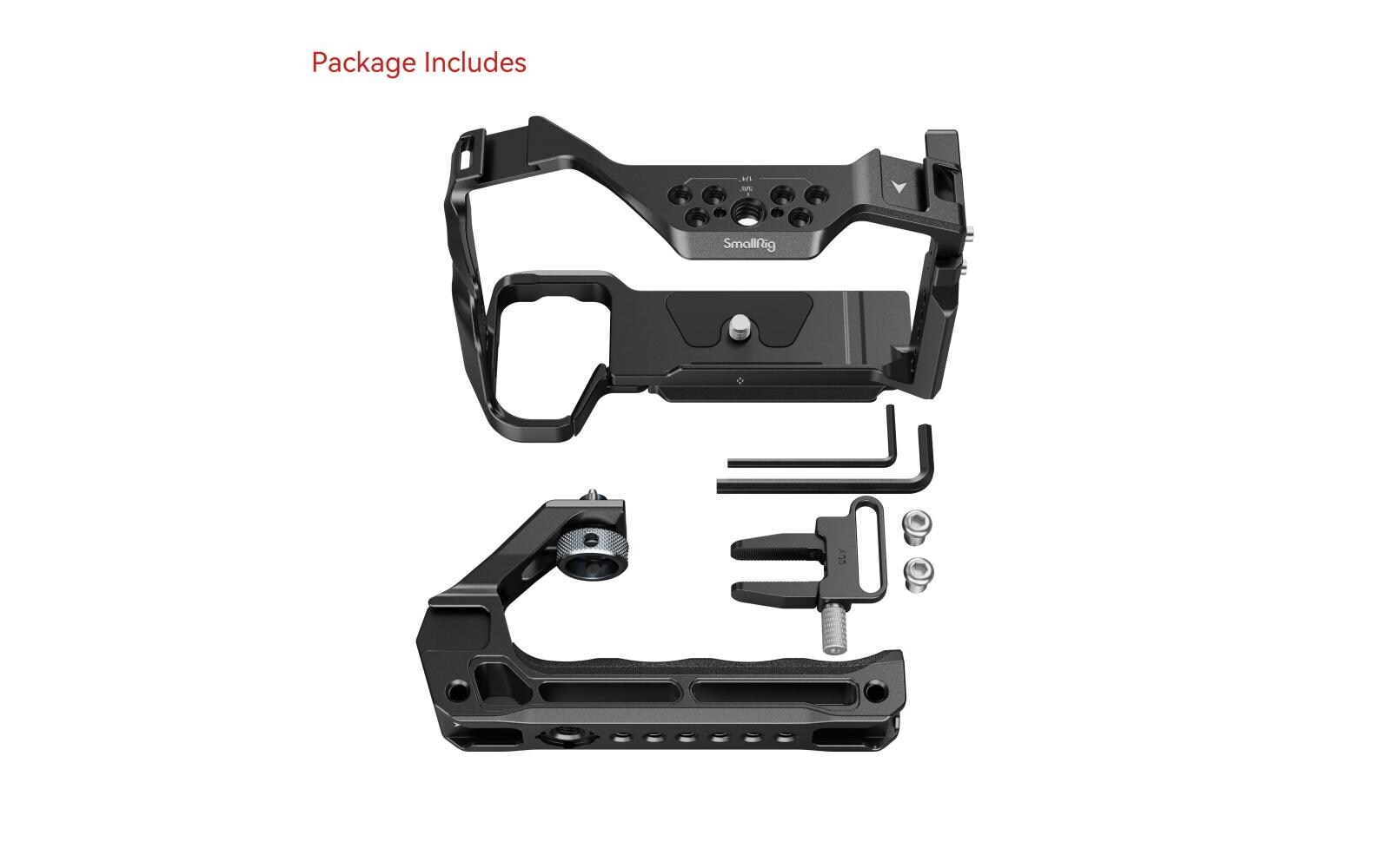 Cage Kit Sony Alpha 7 III / Alpha 7R III<br>Tragbares Handheld-Käfig-Kit zum Schutz der Kamera und zur Befestigung von Zubehör