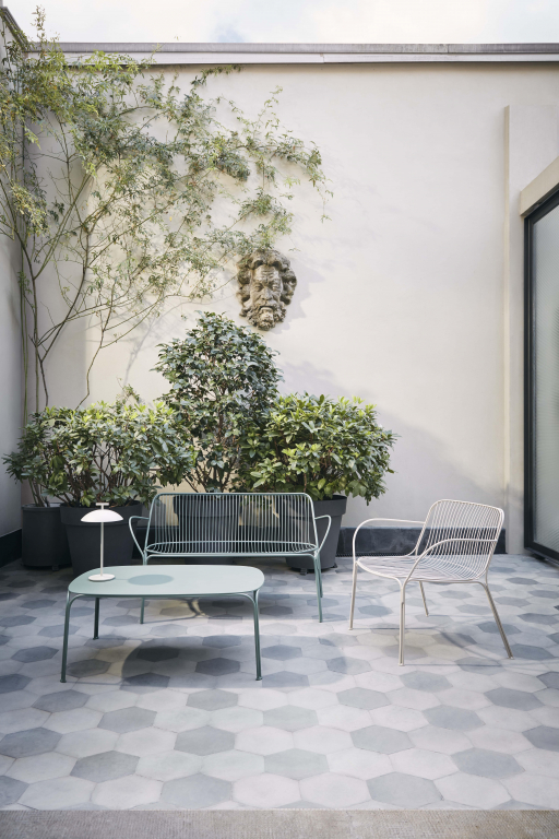 Kartell Hiray tuinbank rust