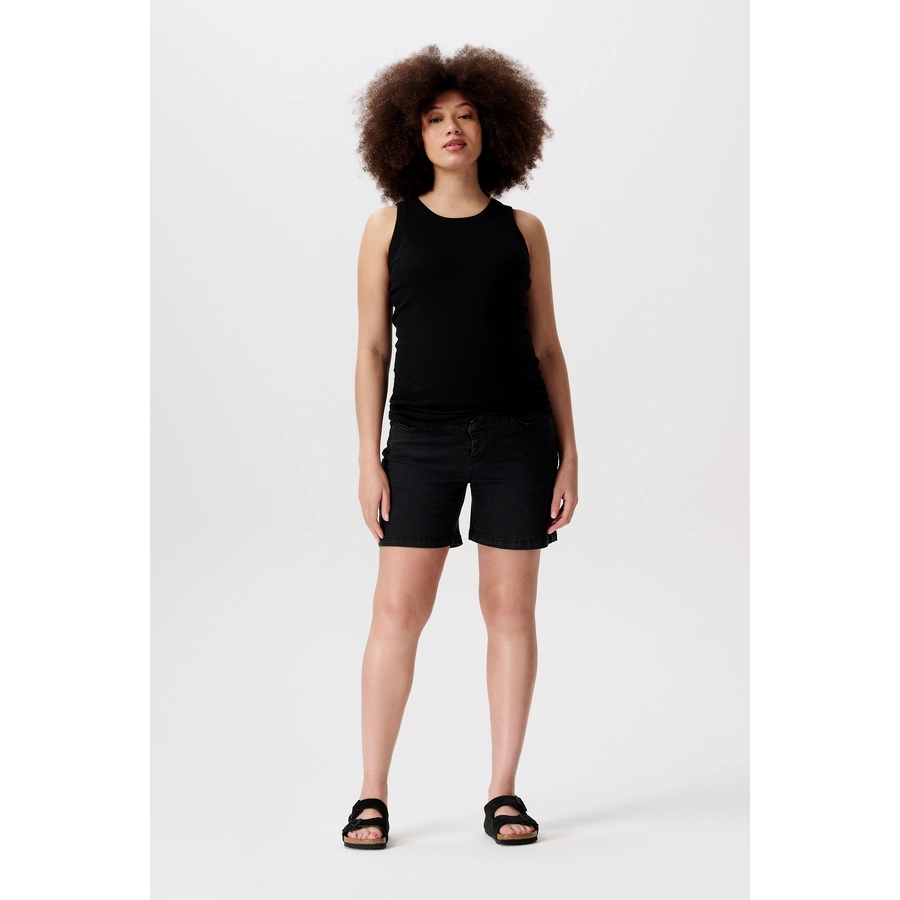 Noppies Umstandsshorts Jeans Jamie Black Denim