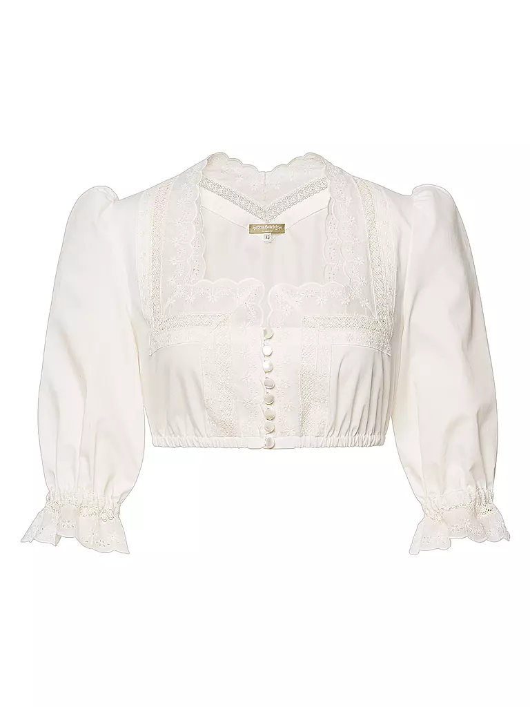LENA HOSCHEK Dirndlbluse ST. WOLFGANG creme
