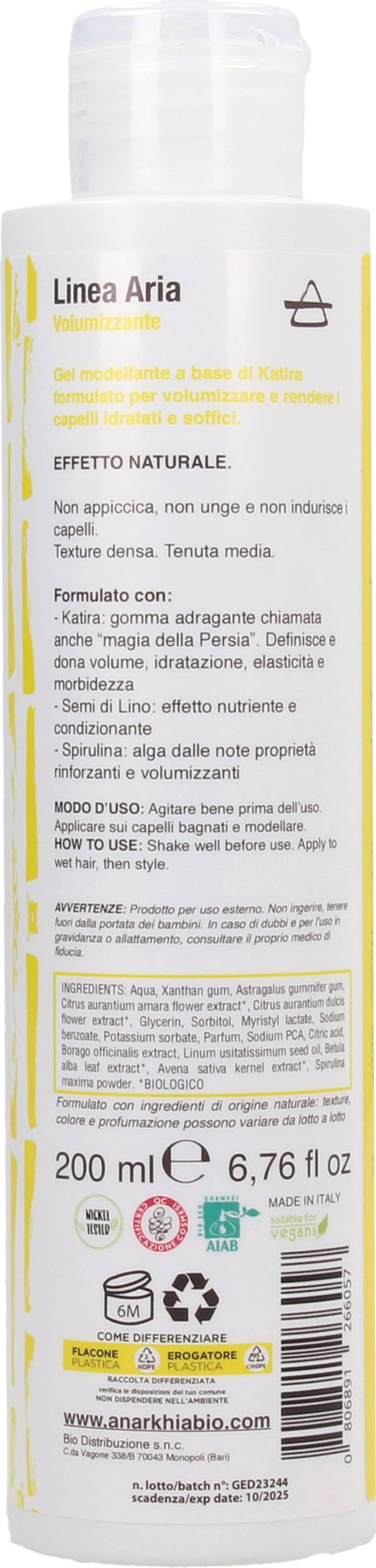 ANARKHIA  KAT Styling Gel, 200 ml