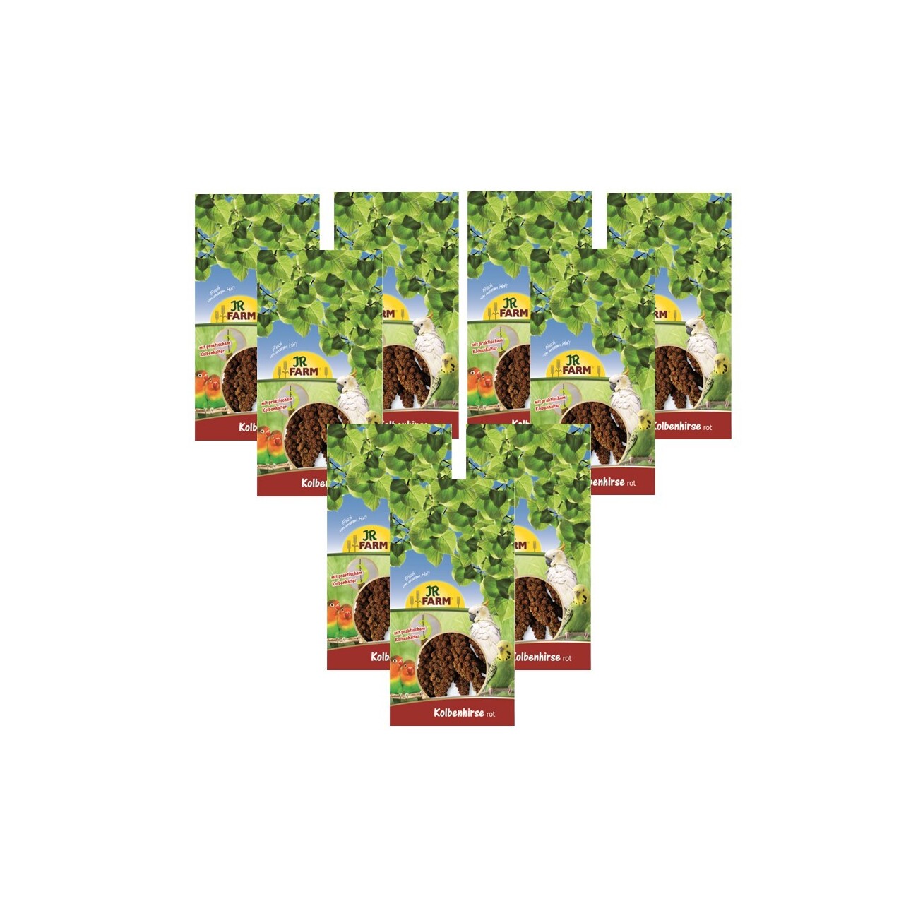 JR Farm rote Kolbenhirse Sparpaket 3x1,5kg