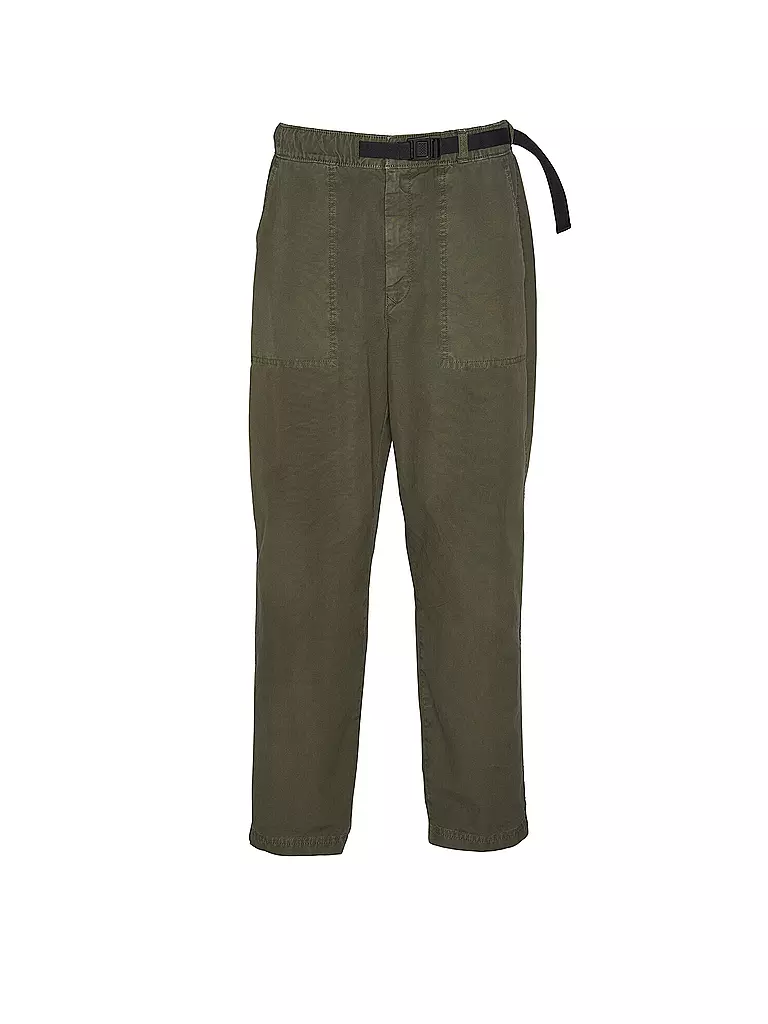 BARBOUR Chino Relaxed Fit GRINDEL olive