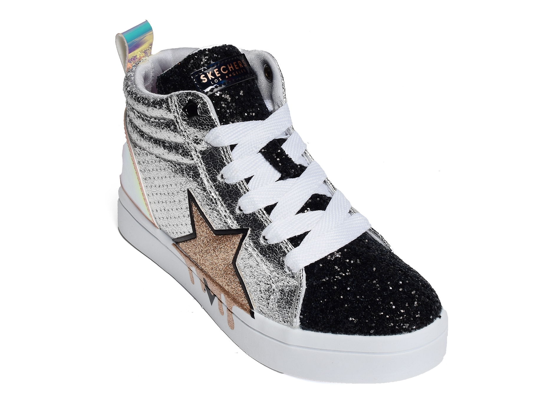 Hi lite dazzle drip noir argent