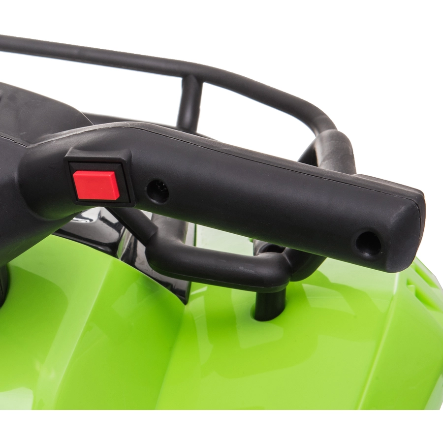 HOMCOM Elektroquad 6V Akku Elektroauto LED Frontlicht grün