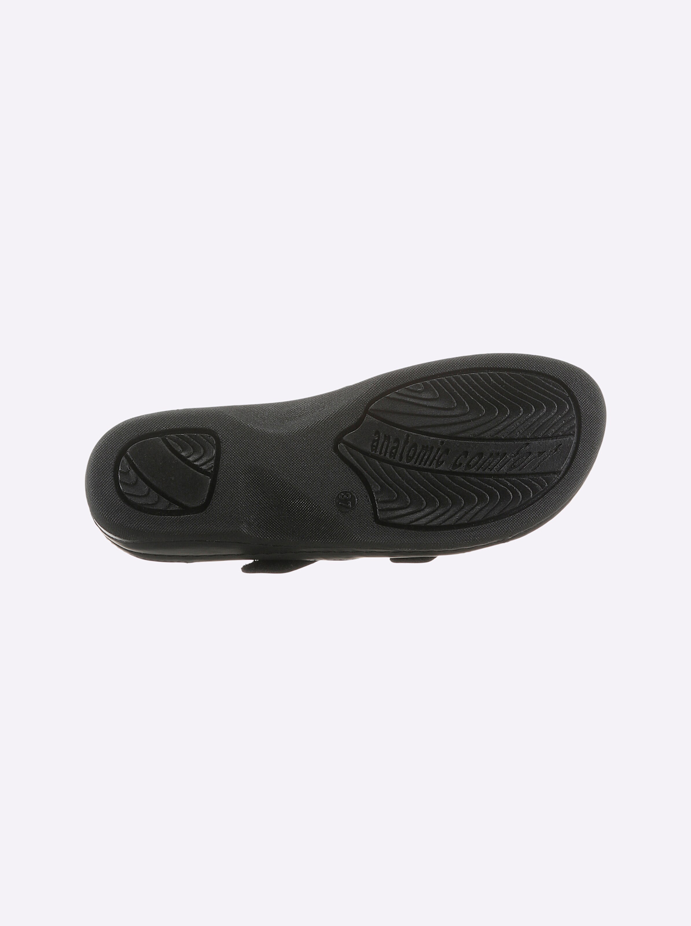 Waldläufer Pantolette in schwarz