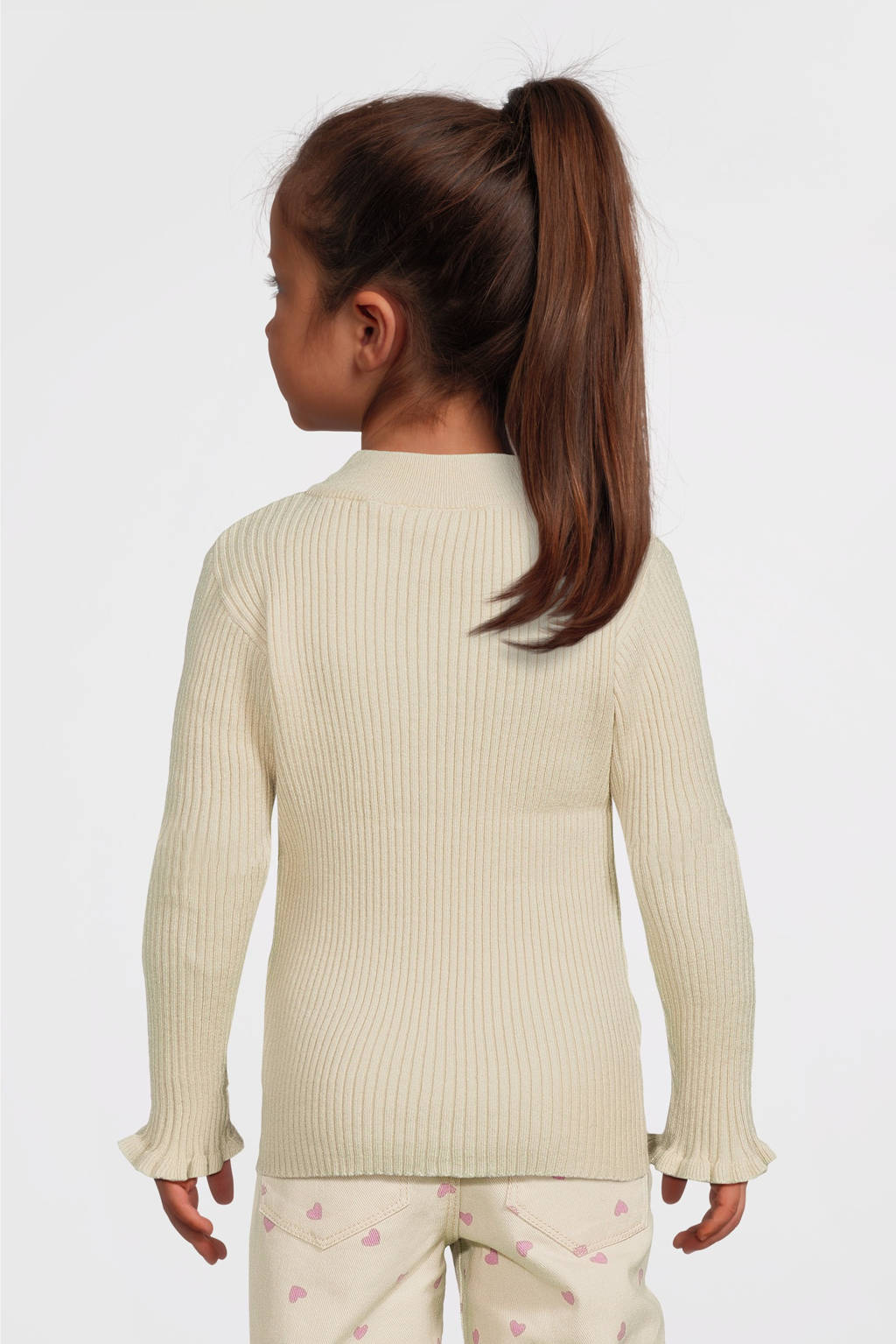 NAME IT longsleeve NMFVIANNA zand