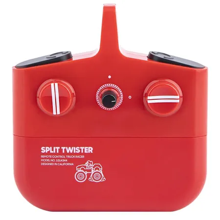 Sharper Image RC Stuntauto Split Twister Rot ferngesteuert Spielzeugauto